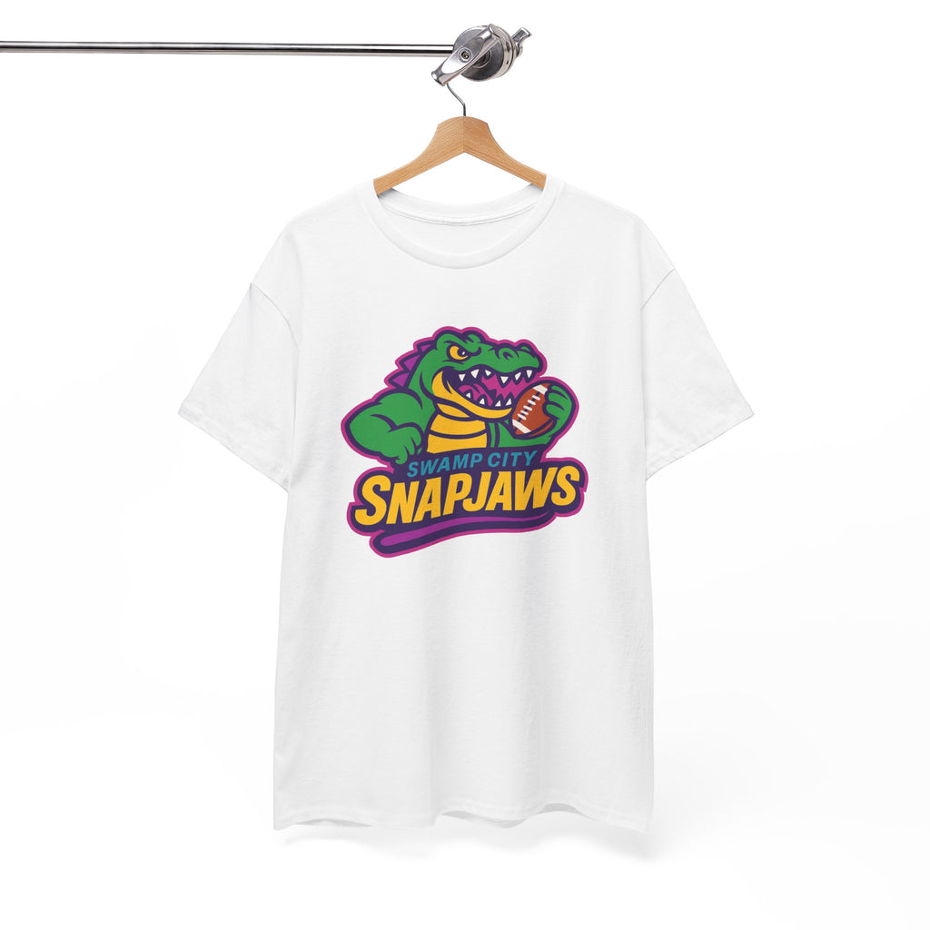 Swamp City Snapjaws Funny Football t shirt for men