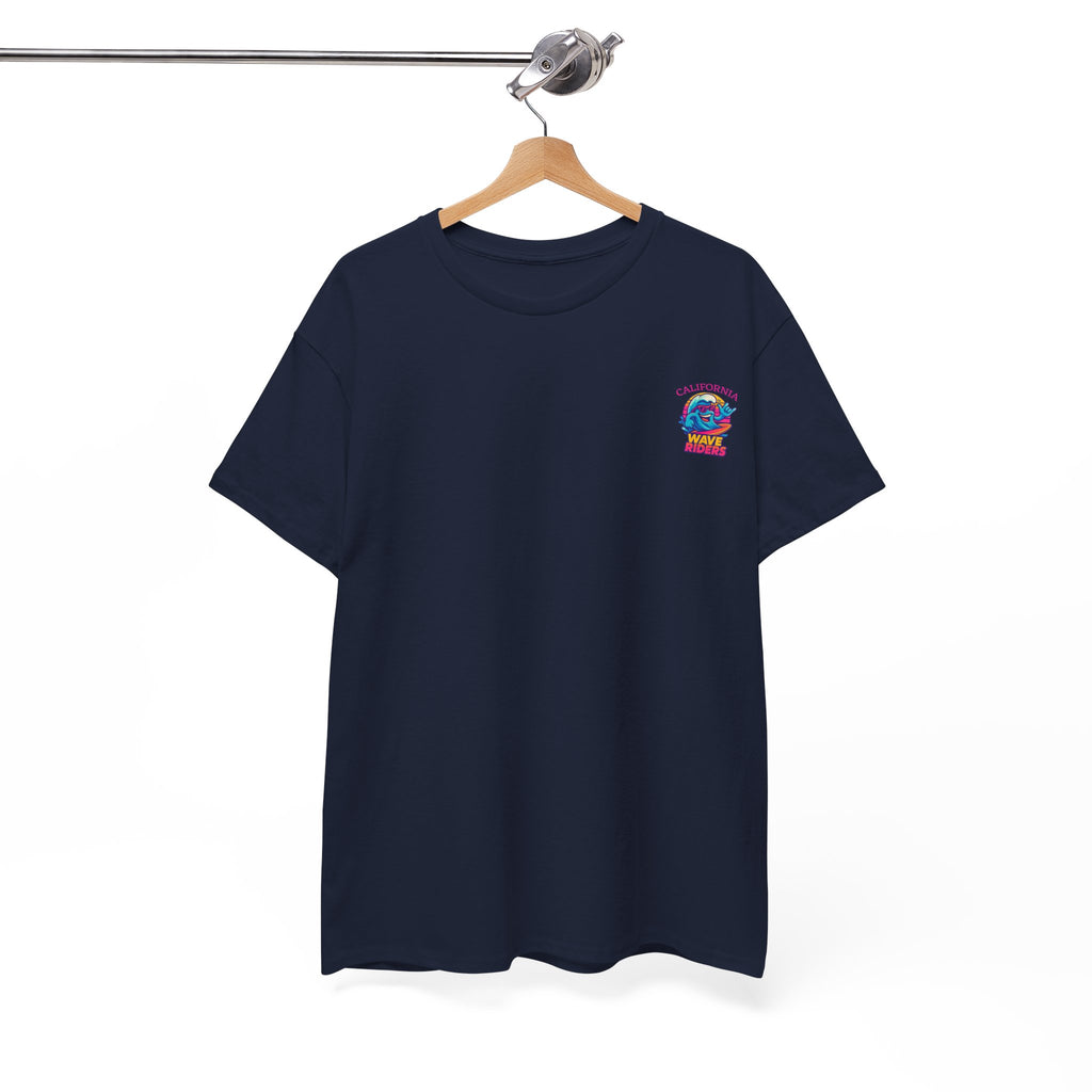 California Wave Riders Funny Baseball t shirt for men