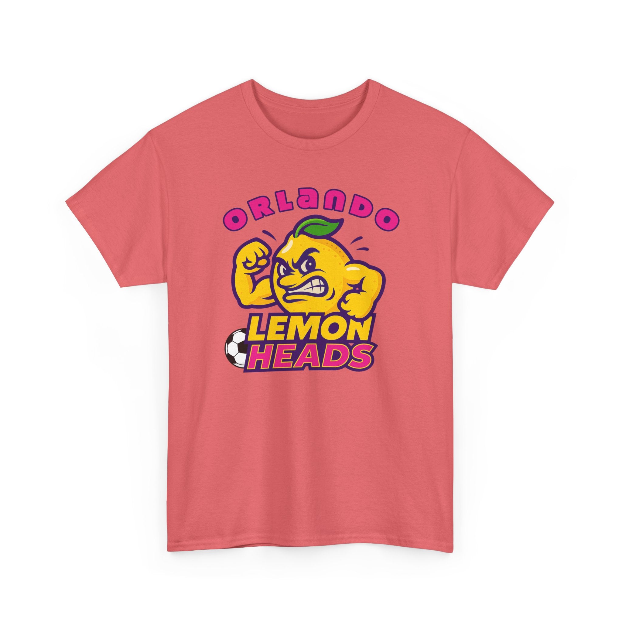 Orlando Lemon Heads Funny Soccer t shirt for men