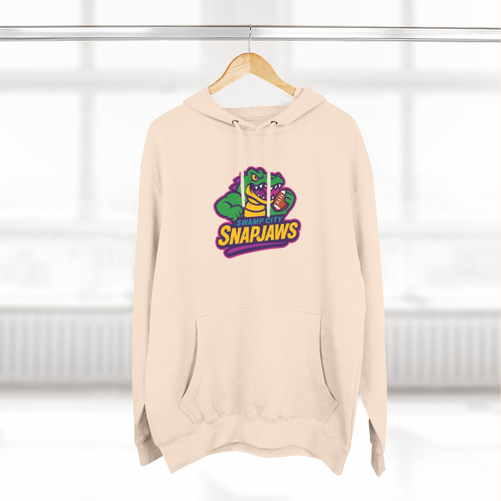Swamp City Snapjaws Funny Football Hoodie for men