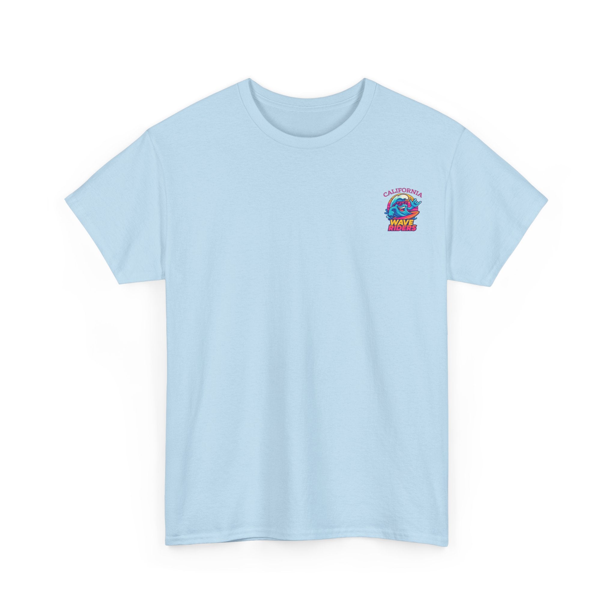 California Wave Riders Funny Baseball t shirt for men